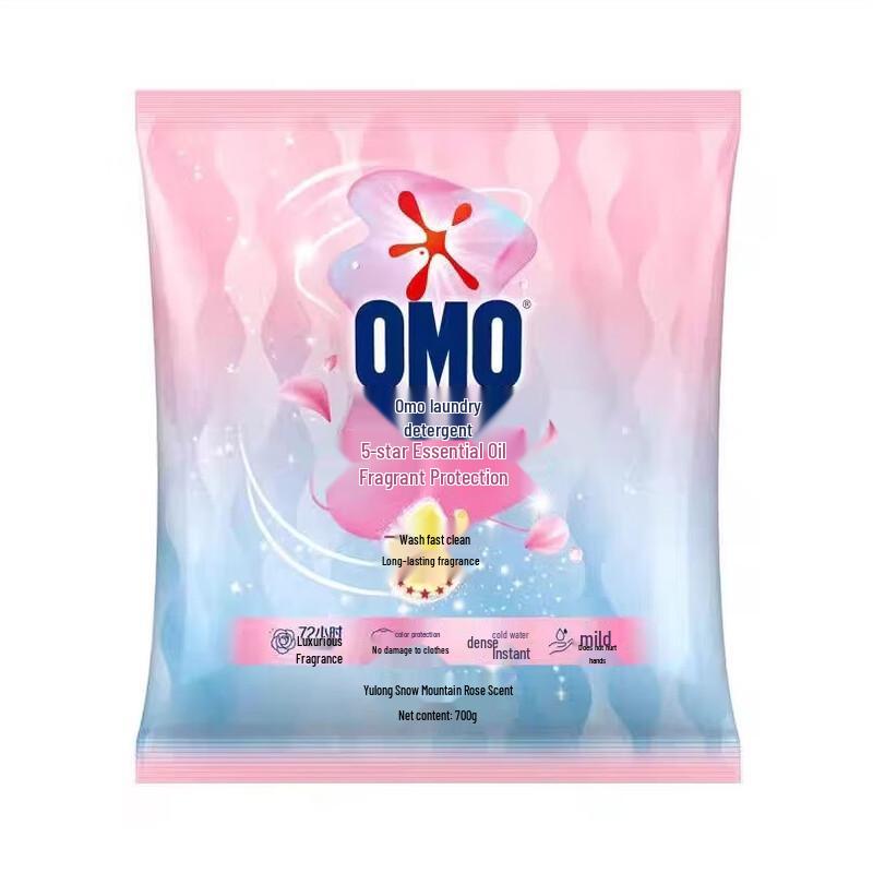 OMO Essential Oil Fragrance Washing Powder - Snow Mountain Rose 700g