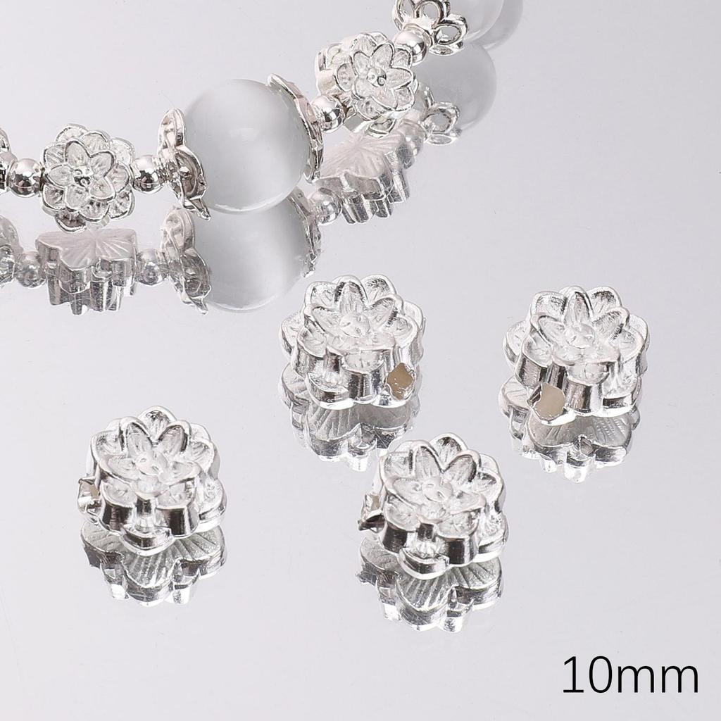 Alloy Flower Tray Spacer Accessories Charms Pendant For Jewelry Making DIY Earring Necklace Bracelet
