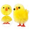 60pcs Easter Mini Fluffy Chicks Surprise Toy for Filling Easter Egg Decoration