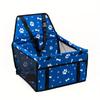 Pet Car Booster Seat for Dogs, Cats - Oxford Fabric, Anti-Skid, Washable, with Safety Leash