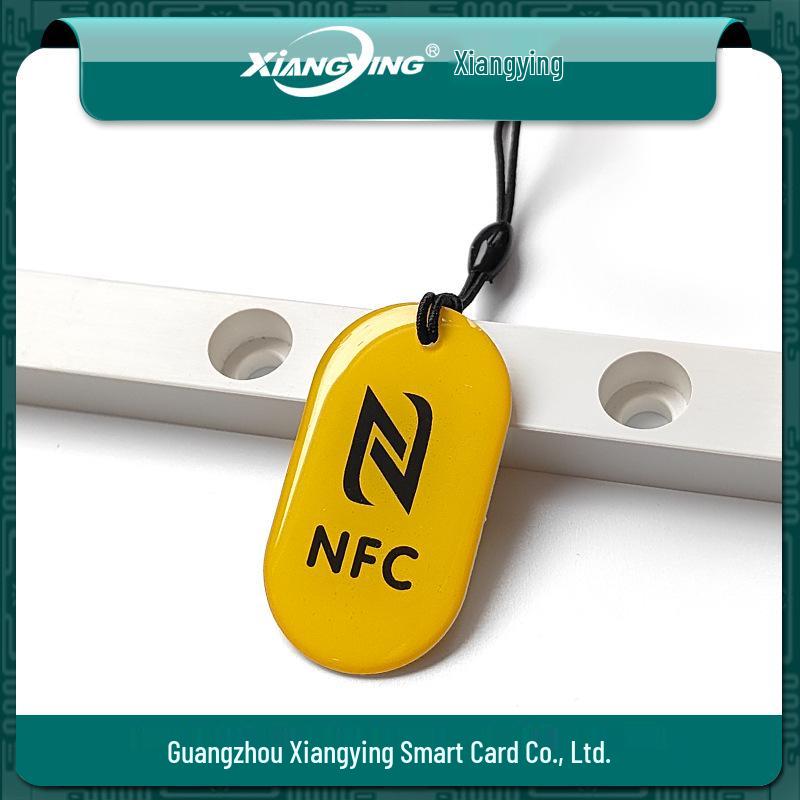 NTAG213 NFC Epoxy Card - One-Touch Social Tool and Electronic Tag