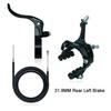 MAGICBROS Fixed Gear Bike Front and Rear Brake Set 22.2/31.8MM Caliper Brake Caliper Tube Length 260/1560MM Bicycle Accessories