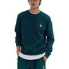 MLB Sweatshirts Men's Green Crew Neck Moderate Other 3AMTB0134-07GND