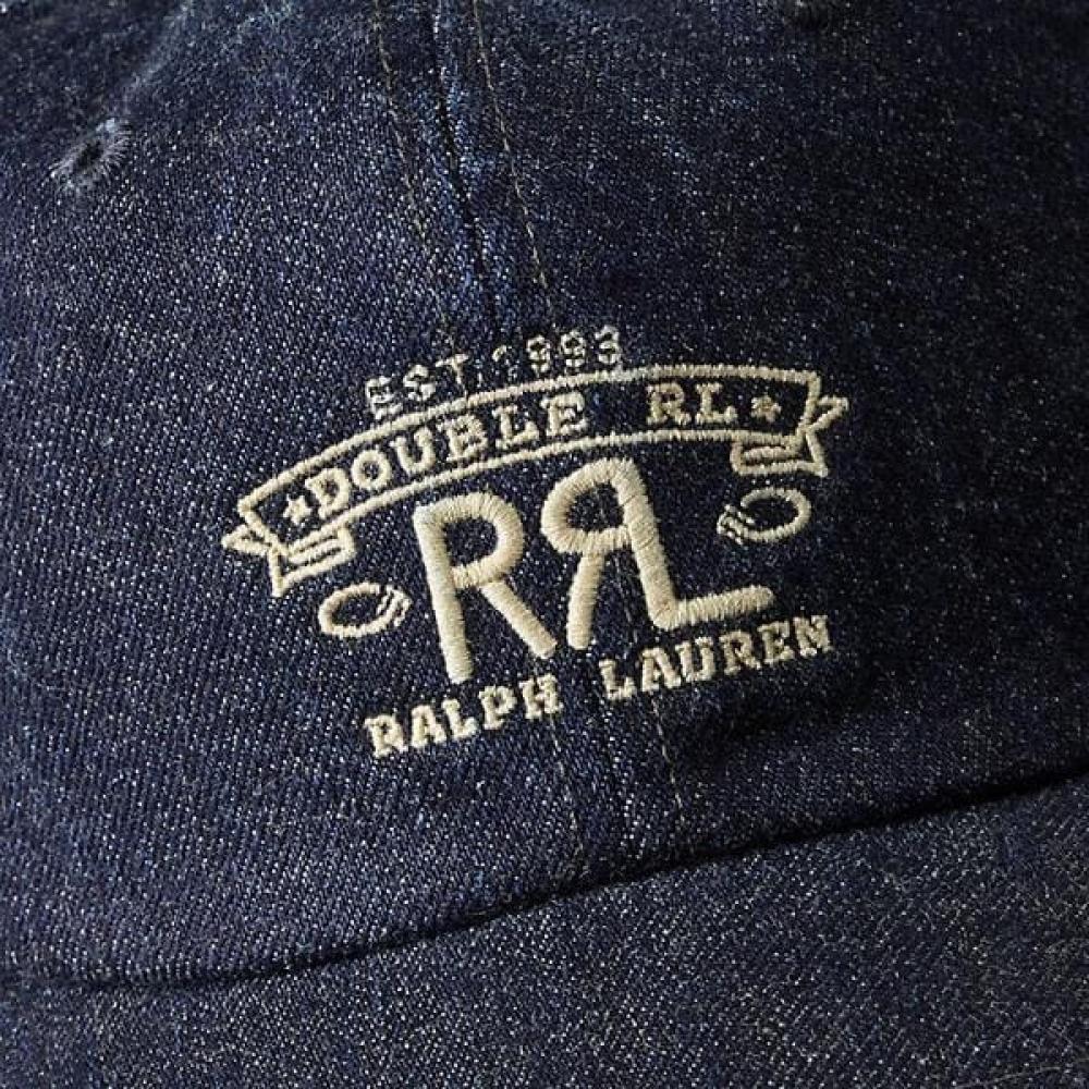 Rrl Ranch Logo Denim Ball Cap  Marrhgs0j420203400 