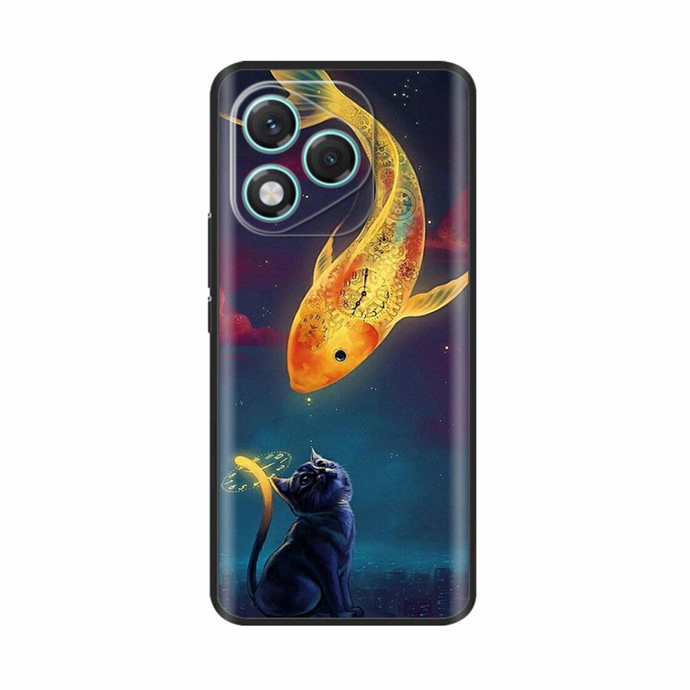 For Honor 400 Lite Case Luxury Soft Black Silicone TPU Phone Cover For Honor 400 Lite Case honor400 Lite ABR-NX1 Cases Fundas