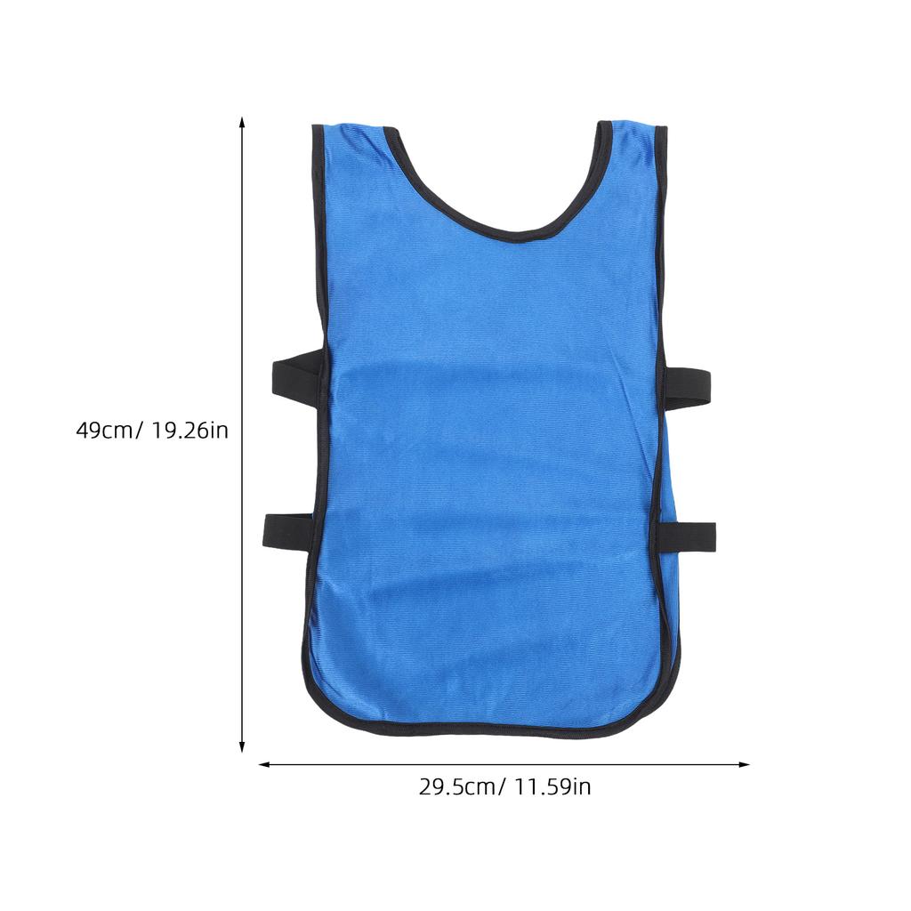 6 Pièces Gilet d'Entraînement Football Enfants Équipement d'Entraînement Pinnies Sports Jeunesse Basketball