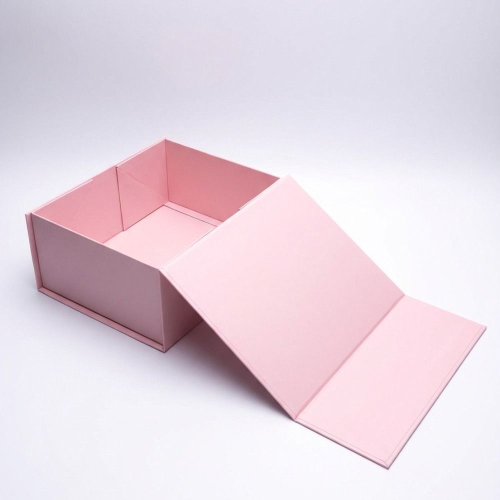 Large Size Empty Box Rectangle Jewelry Gift Box New Thicker Flowers Gift Box Mother's Day