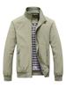 Men's Plus Size Casual Windbreaker Jacket - Spring & Autumn Coat
