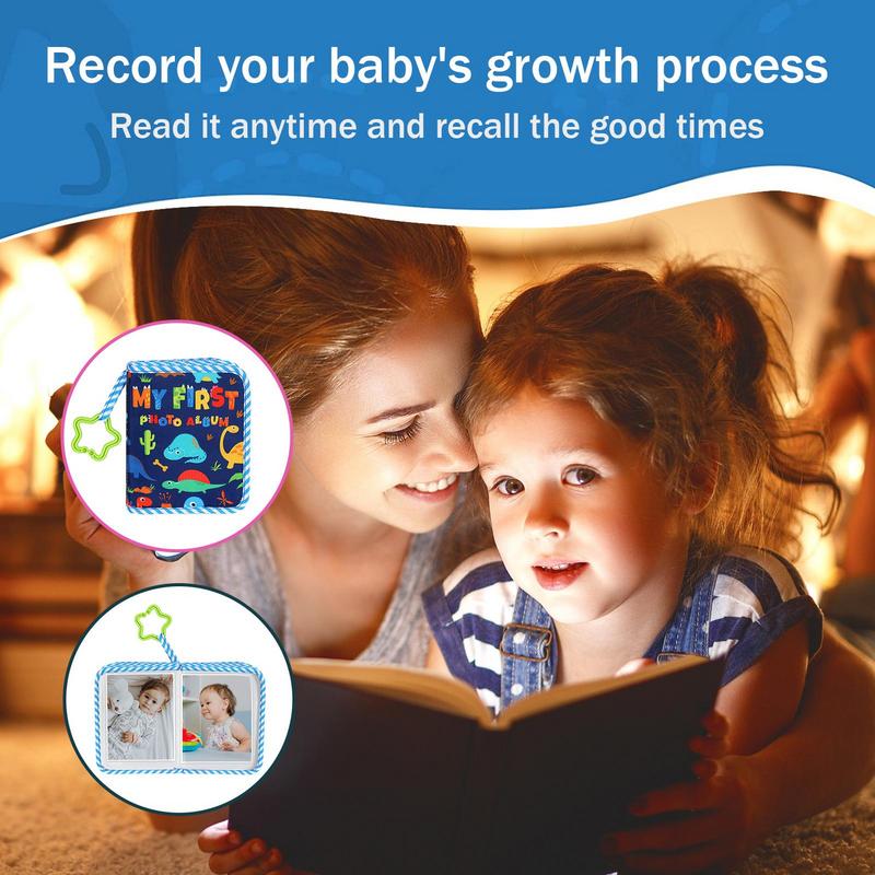 Baby Cloth Photo Album Baby Memories Album for First Year Emotional Development Tool Cute First Family Photo Book for Lovers brazil