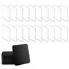 20 Stück DIY-Set mit Rückwand Transparentes Acryl-Kühlschrank-Set für Erinnerungen