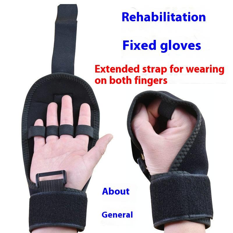 Breathable Self Injury Prevention Hand Fixed Restraint Glove Patient Safety Hand Control Gloves Adjustable For Elderly Disabled