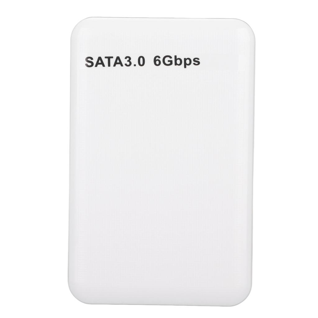 External HDD Case 2.5in USB3.0 SATA3.0 Plug and Play HDD Enclosure Support 3TB Capacity with LED