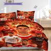 Cristiano Ronaldo Manchester Legacy Threepiece Set Without Core 1 Duvet Cover 2 Pillowcase Without Core Soft And Comfortable Bedding Set