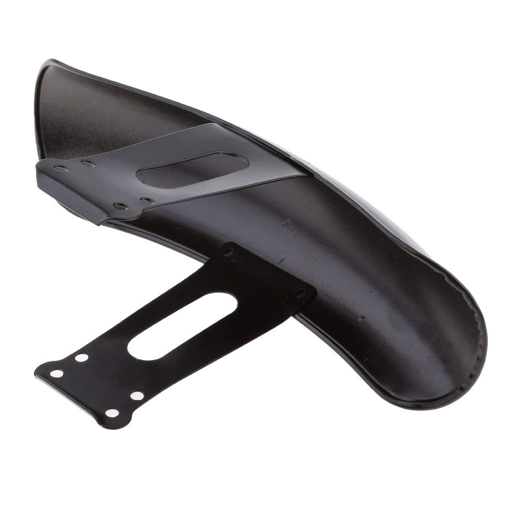 Karun Stainless Steel Front Fender/Mudguard for CG125 (Black)
