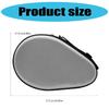 Gourd Shape Table Tennis Racket Equipment Protection Bag Hard Shell Storage Case Pingpong Paddle Storage Bag Easy To Carry