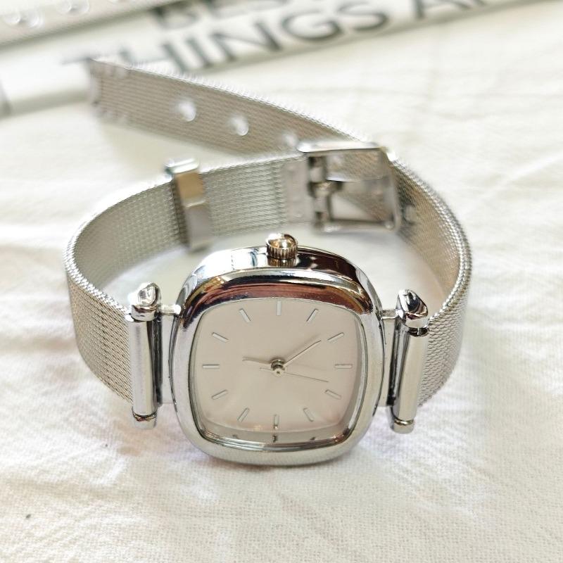 Fashion Ladies Wrist Watches New Square Watches for Women Student Simple Mesh Belt Quartz Watch Reloj Mujer Relogio Feminino