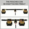 26-Strap Design Magnetic Tool Belt Magnetic Tool Holder Removable Pouch Detachable Waist Pouch Multi-Pocket System