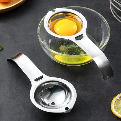 Separatore per uova, separatore per tuorli d'uovo, setaccio per filtro albume d'uovo in acciaio inox, utensili da cucina, accessori da cucina