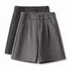 Women's High Waist Woolen A-line Shorts - 2025 Spring Collection