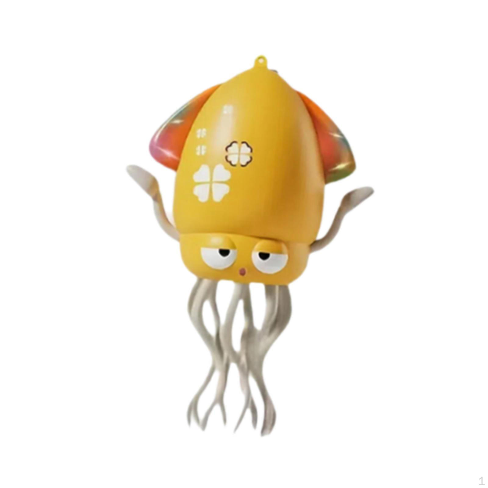 

Ползающий осьминог для малышей, заряжаемый через USB с танцующим движением жёлтый