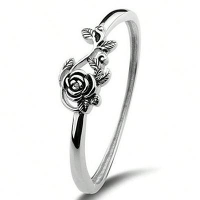 Vintage Rose Ring, Engagement Ring, Handmade Jewelry