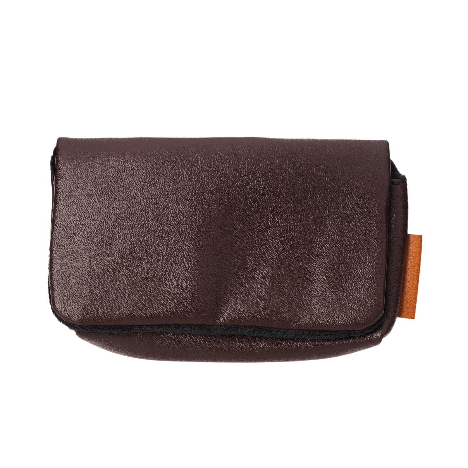 

PU Leather Camera Case Travel Protector Bag For Sony RX100 Cameras Secure and Convenient Storage кофейный