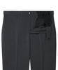 MUSINSA STANDARD Lightweight Relaxed Tapered Hidden Banding Crop Slacks [Medium Gray]