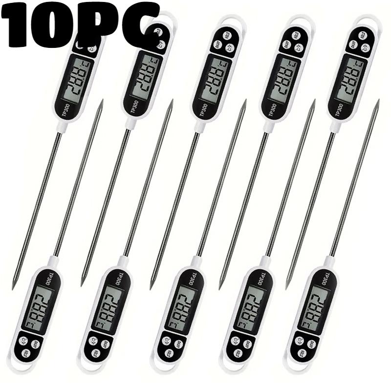 Food Thermometer TP300 Digital Kitchen Water Oil Thermometer LCD Display Temperature Probe for Cooking Grilling BBQ Candy Milk