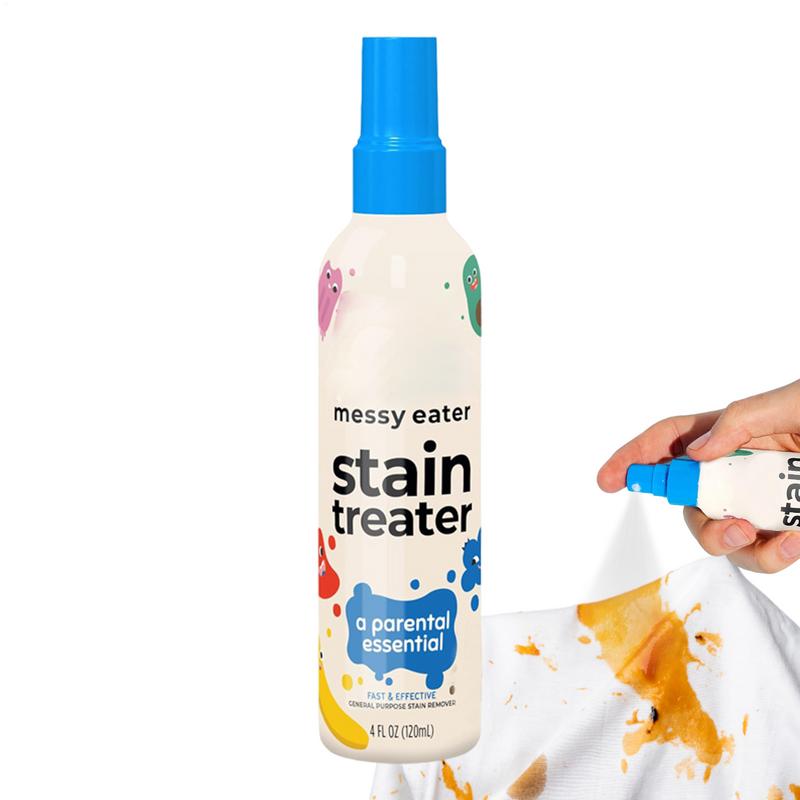 120ml Effective Stain Remover Fabric Stain Removing Spray Stain Yellow Removal Dust Bleached Decontamination Treater Sprays