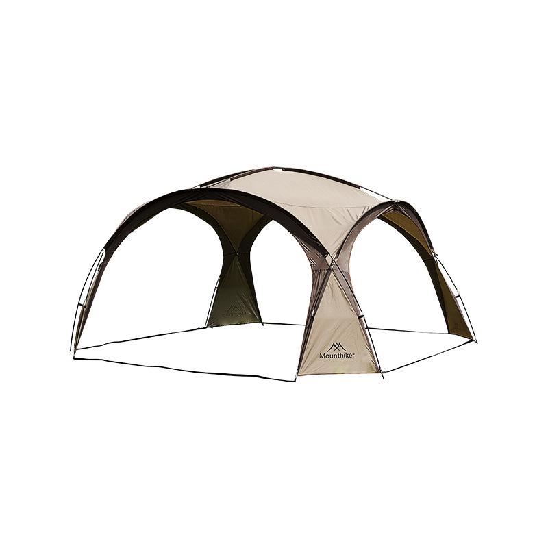 Bergkuppel Campingzelt: Großes Outdoor-Vordach für mehrere Gäste, ideal für Campingplätze und Selbstfahrer-Touren.