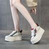 Women's 2026 Spring and Autumn New Inner Height-increasing Board Shoes Muffin Thick-soled Versatile Sports and Leisure Women's Shoes