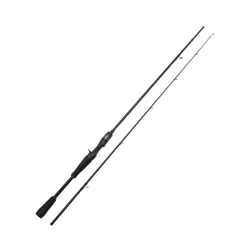 Cross Carbon Ultra-Light Sea Fishing Rod with Hollow Joint, Gun/Straight Handles, M/MH Action