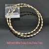 Women’s Shiny Twisted Circle Ear Clips - Gold & Silver, No Piercing Needed