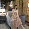 Summer New New Chinese Style Light Luxury High Sense Retro Suspender + Skirt Fashion Suit Female P1111