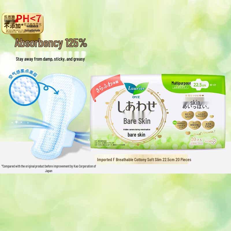 

Kao Laurier F-Breathable Slim Wing Sanitary Pads