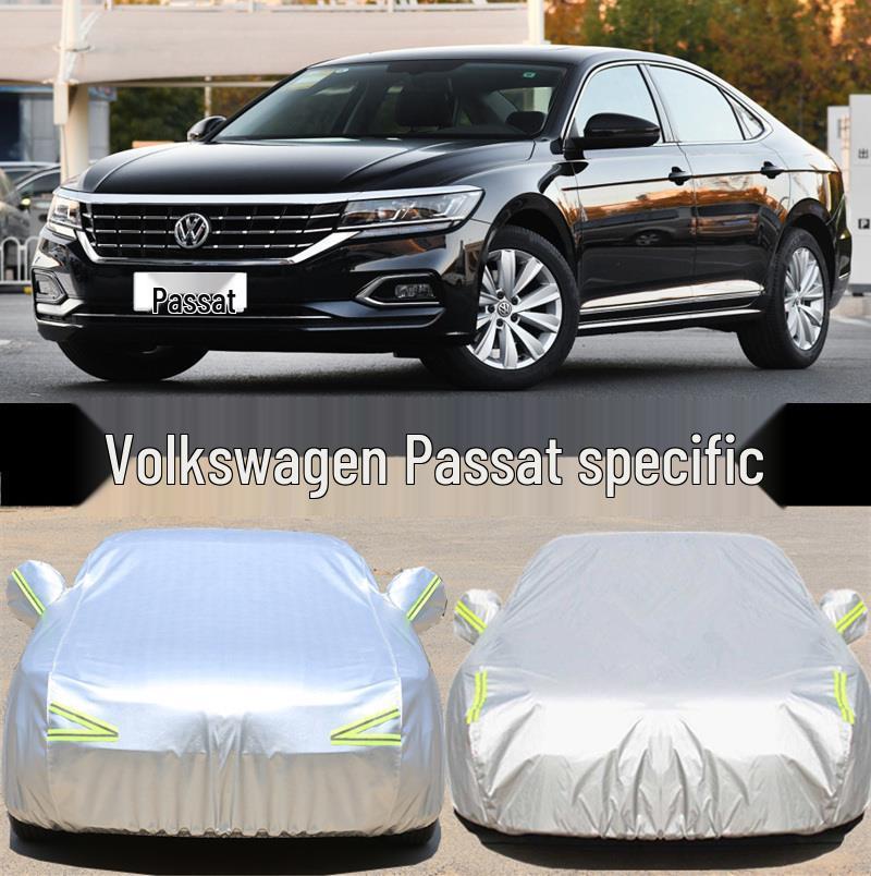 

Чехол для автомобиля Volkswagen Passat & New Magotan, водонепроницаемый и солнцезащитный для моделей 2019-2023 годов 2016-2017 Passat Aluminum Membrane Thickened