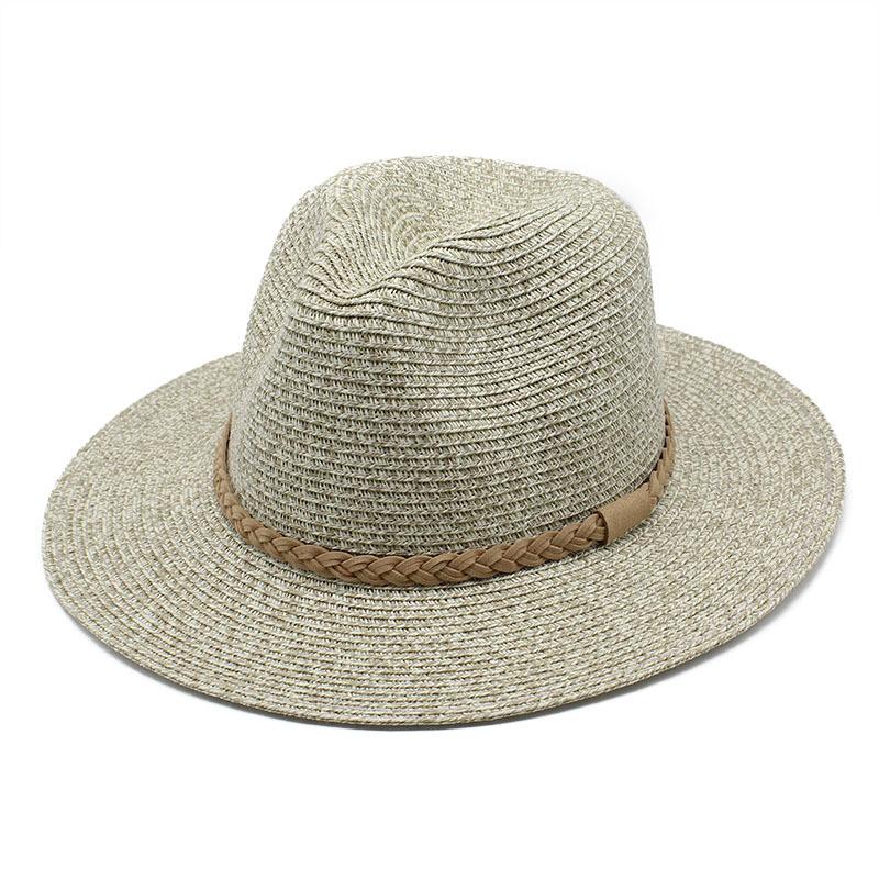 Men'S And Women'S Beach Hats, Straw Hats, Jazz Hats, Sun Hats, Outdoor Beach Sun Protection Hats Cmn-213