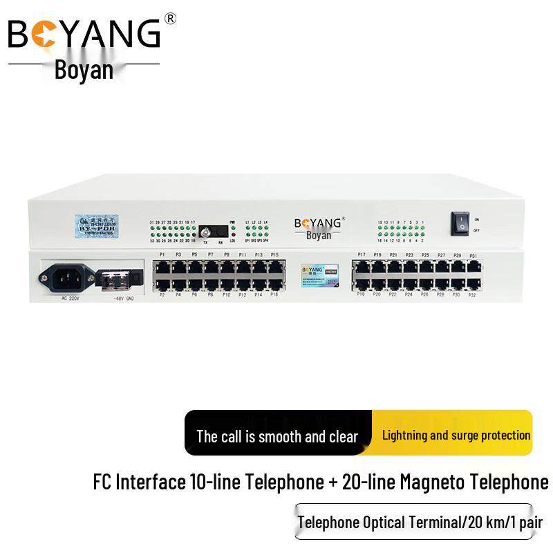 BOYANG Integrated Services Fiber Optic Multiplexer