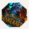 1pc Warcraft Automatic Open/Close Umbrella, Portable 3-Fold Compact Umbrella for Men & Women, Perfect Gift for Birthday, Christmas  A0813105