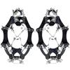 25-Tooth Ice Cleats: Outdoor Anti-Slip Shoe Covers with Spikes for Snow, Boots, Mountaineering, and Fishing
