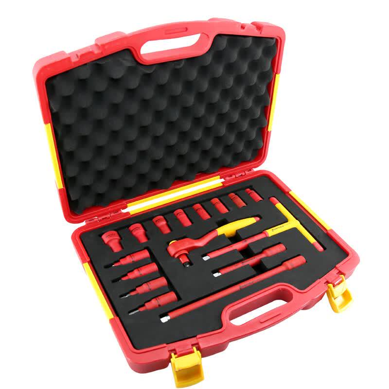 Steel Shield 16-Piece 10mm Insulated Socket Set