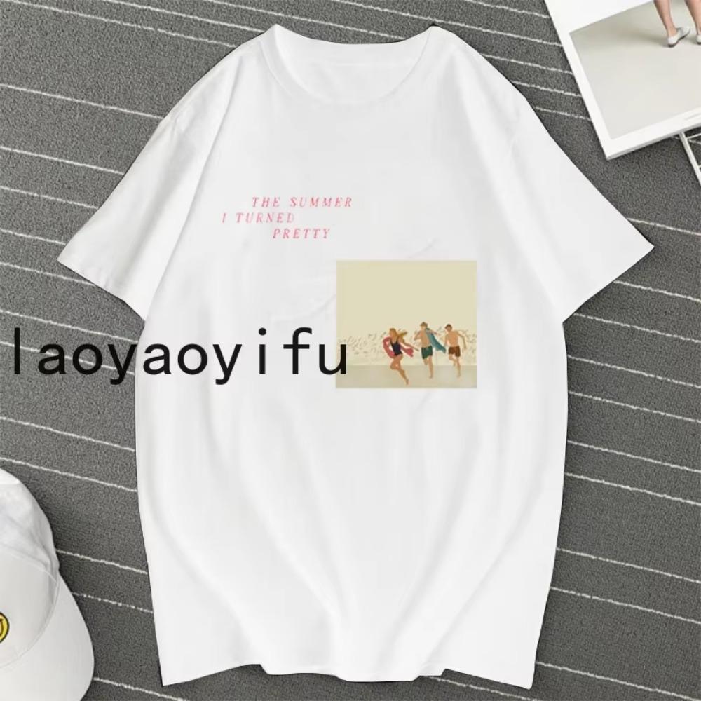 

The Summer I Turned Pretty TShirt TV Series Tshirt Vintage Cousins Beach T Shirt Women Graphic T Shirts Summer Casual Tees Top S