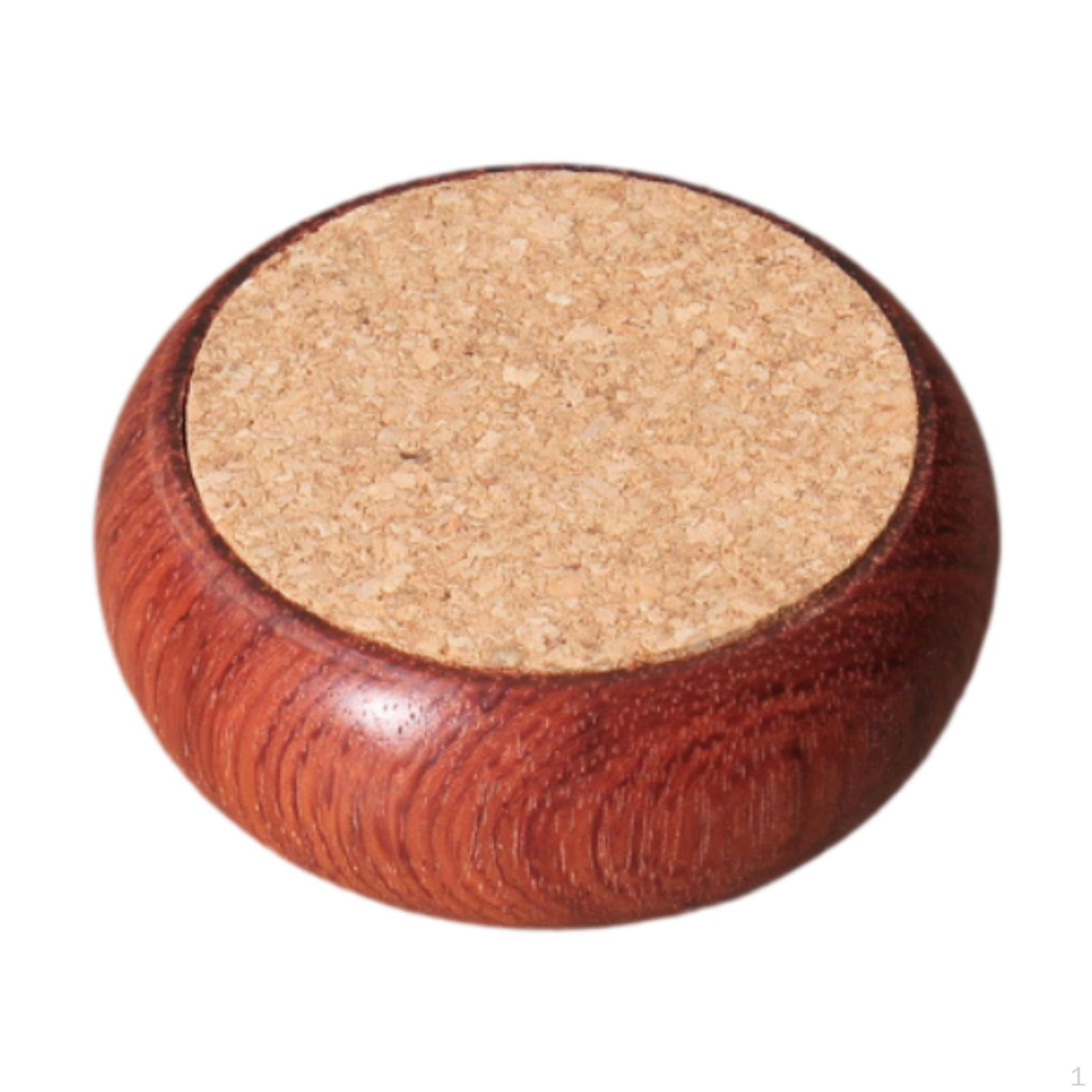 

Wood Pin Cushion Needle Holder Sturdy Craft Supplies Sewing Essentials Round for Stitchwork Purple sandalwood