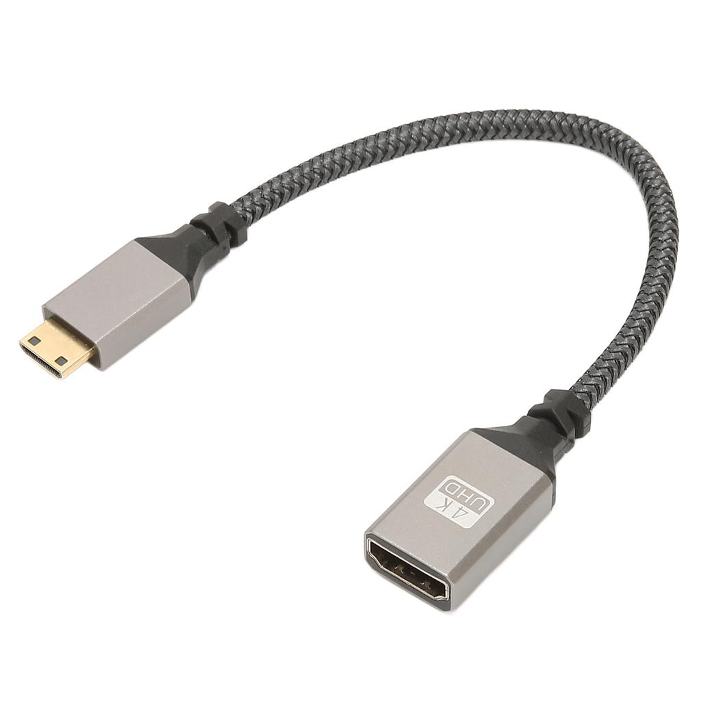 HD Multimedia Interface Cable High Speed 4K 60Hz Mini Male To Female Adapter Cable for Tablet Camera Computer TV