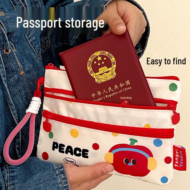 Милый держатель для паспорта и документов для путешествий