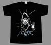 La T-SHIRT punk gotica NEW BLACK della band CURE