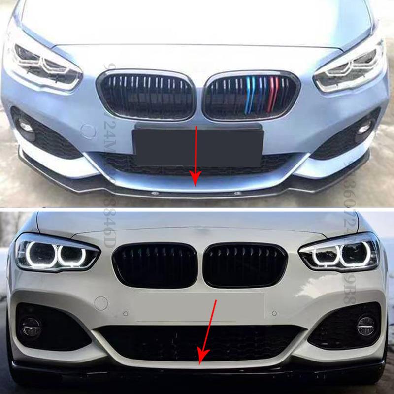 Front Bumper Lip Splitter Chin Air Dam Diffuser Tuning Accessories For BMW 1 Series F20 F21 M-Pack 118i 120i 2015-2019 Styling