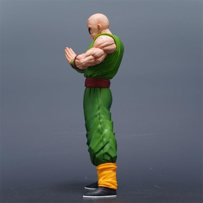 32cm/12.6inch Anime Dragon Ball Z Tien Shinhan Figure Tien Shinhan Kikoho Action Figures Gk Statue Collection Model Toys Gifts