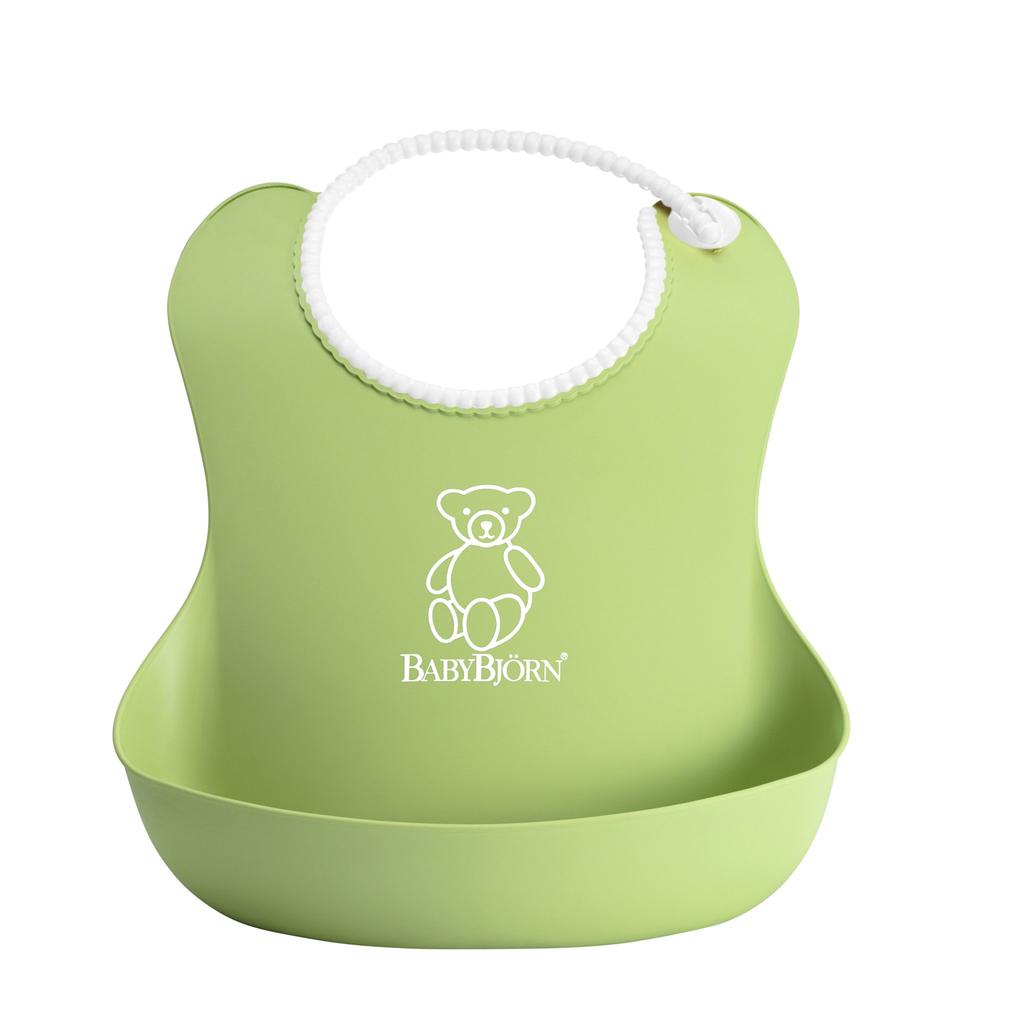 Soft 046262 Authorized BabyBjörn Bib, Green, (Japan Product, Guaranteed)