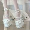 Shoes for Women Sweet Cute Japanese JK Thick Sole Lolita Shoe Platform Mary Jane Shoe Trend High Quality Lady High Heels Tacones